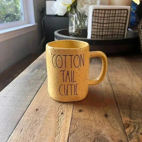 Rae Dunn Easter Coffee Mug - Cotton Tail Cutie - Picture 1 of 4